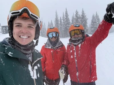 Nelnet associates on the slopes at Winter Park’s Mary Jane base area during the 27th Annual Invest in Kids Jane-A-Thon fundraiser.