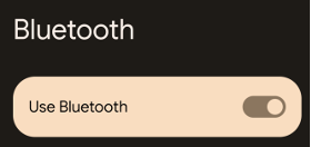 use bluetooth toggle